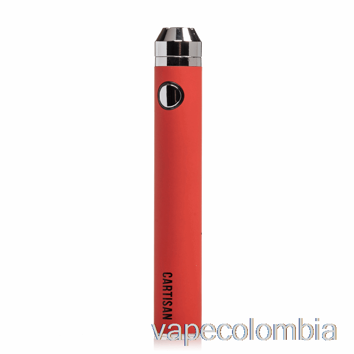 Kit Vape Completo Carisan Boton Vv 1300 510 Bateria Rojo